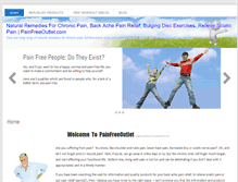 Tablet Screenshot of painfreeoutlet.com